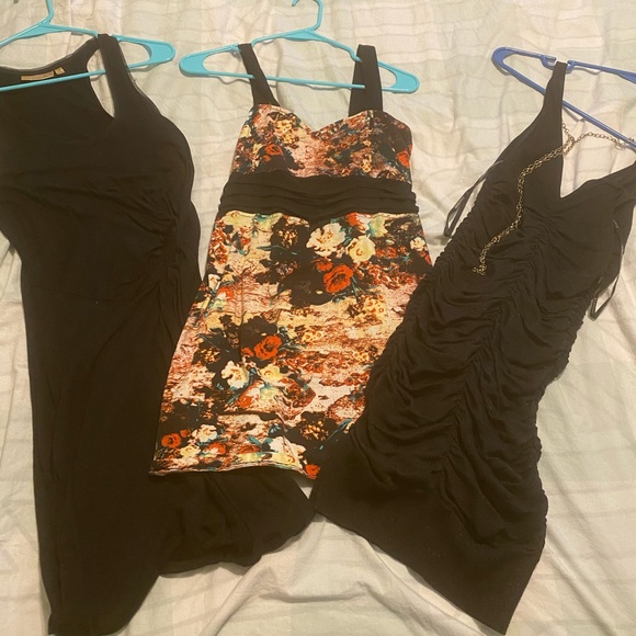 bebe Dresses & Skirts - 3 night out sexy dresses!